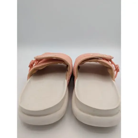 Nike Asuna 2 Slides Synthetic Adjustable Arctic Orange Pink Women’s Size 8 - Picture 4 of 6